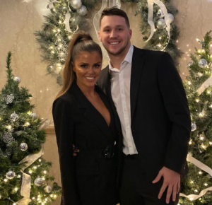 Brittany Williams and Josh Allen