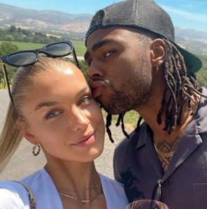 D’Angelo Russell and his Girlfriend 