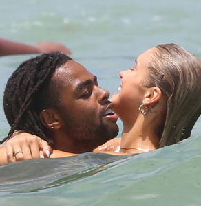 D’Angelo Russell and his Girlfriend