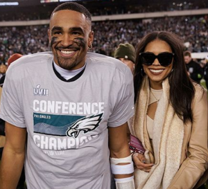 Jalen Hurts girlfriend Bry Burrows