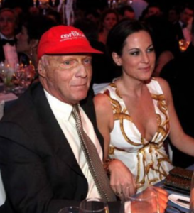 Niki Lauda Wife Birgit Wetzinger