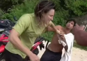 Pro Brazilian surfer João Paulo 'JP' Azevedo attacks woman over wave dispute in Bali