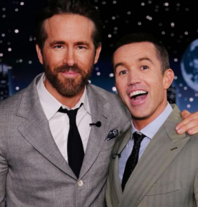 Rob McElhenney and Ryan Reynolds