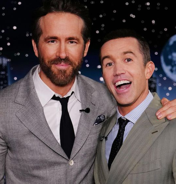 Rob McElhenney and Ryan Reynolds (Welsh Club Wrexham AFC Owner) Net