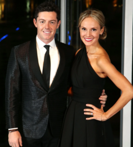 Rory Mcilroy and wife Erica Stoll