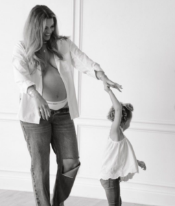 Callie Rivers with her Daughter