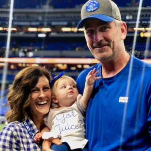 Frank Reich and his Wife 