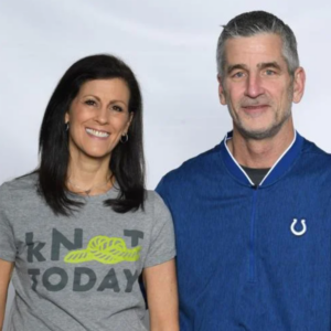 Frank Reich and his Wife