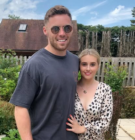 Phil Salt and Abi McLaven