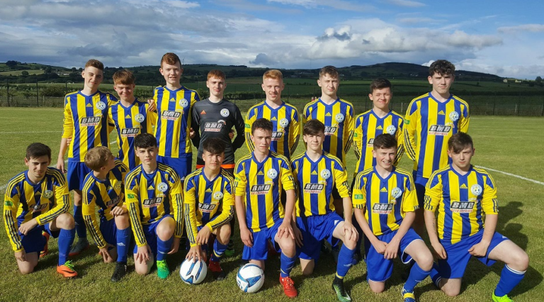 Rory Carlin With his Teammates