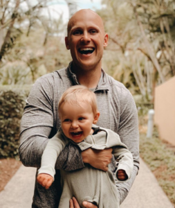 Ablett JNR with his Son