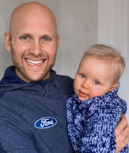 Ablett JNR with his Son