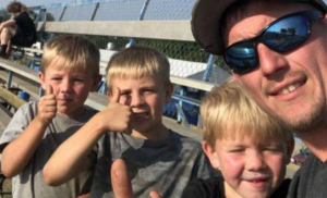 Chad Doerman and Three Kids