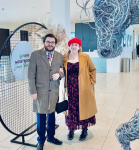 Caleb Bond and his Wife