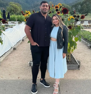 Jordan Mailata & Girlfriend Niki Ikahihifo