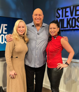 Steve Wilkos with show producers