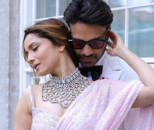 Ankita Lokhande with husband