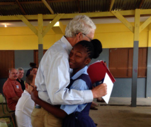 John Vatterott with student