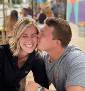 Sarah Reid and Jeremy Hall