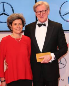 Theo Koll and Wife Franziska Castell 