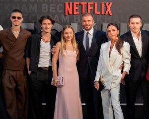 David Beckham and Family 