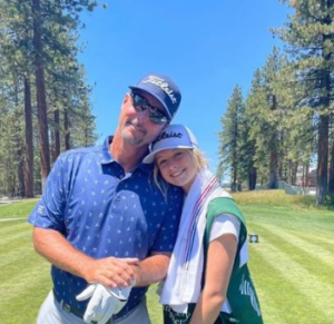 Tim Wakefield with his wife