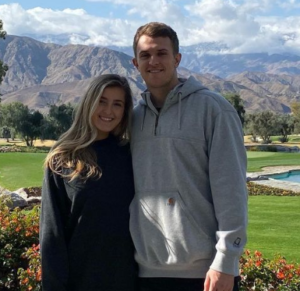 Jake Browning With His Girlfriend