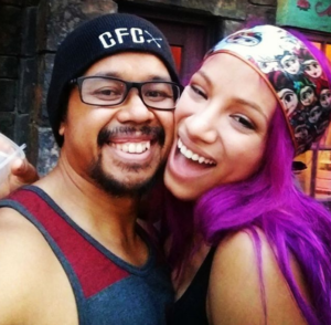 Sarath Ton And His Wife