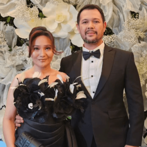 Gladys Reyes and Christopher Roxas