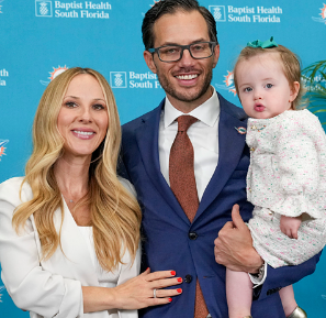 Mike McDaniel and His Wife