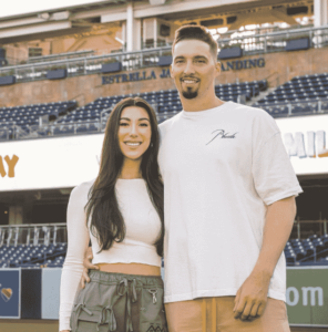 Blake Snell and Haeley Mar