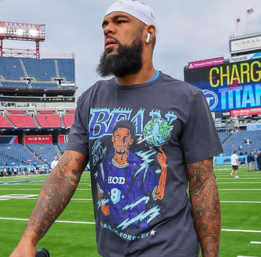 Keenan Allen Long Beard Look Tattoos Meaning And Design Explored