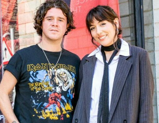 Laura Wilde and Kyle Falconer