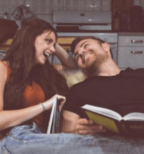 Jessica Clement with her Boyfriend