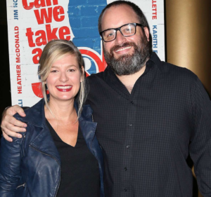 Tom Segura With His Wife