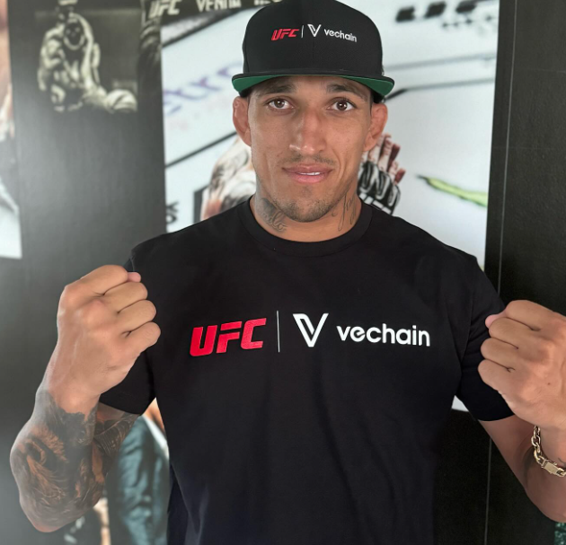 Charles Oliveira Unveils His Child’s Name to Fans