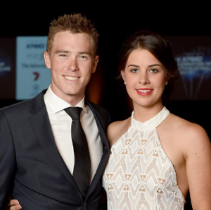Rohan Dennis and Melissa Hoskins