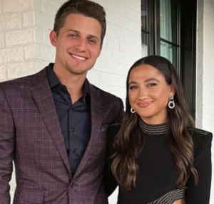 Corey Seager and Madisyn Seager 