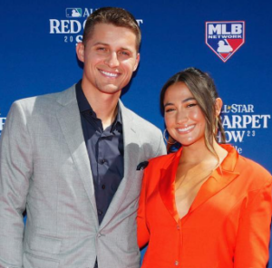 Corey Seager and Madisyn Seager