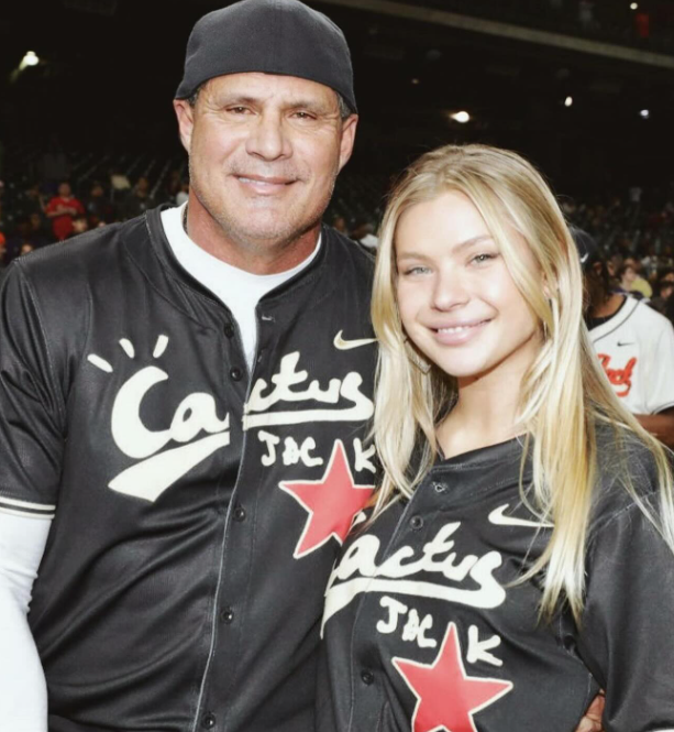 Jose Canseco's daughter Josie