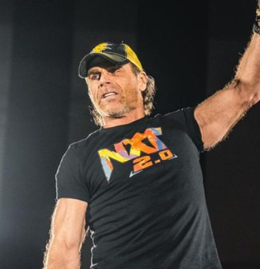 Shawn Michael's Celebration After the Promotion of a 43-Year-Old WWE