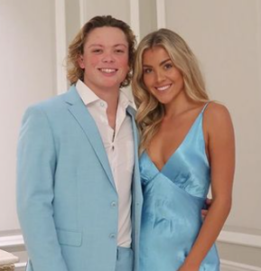 Jackson Holliday and His Wife