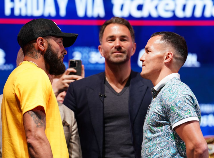 Anthony Cacace vs Josh Warrington