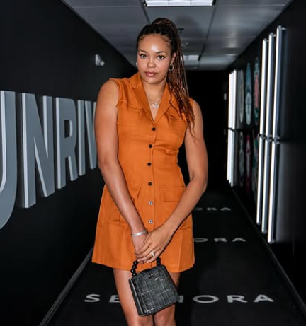 Alex Bazzell Beams as His Wife Napheesa Collier Dazzles in Silver