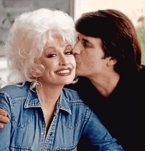 Carl Dean and Dolly Parton