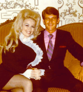 Carl Dean and Dolly Parton