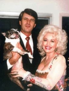 Carl Dean and Dolly Parton