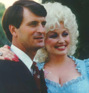 Carl Dean and Dolly Parton